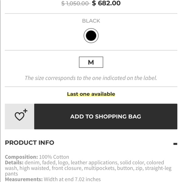 COPIED LISTING - Vetements x Levi’s Full zip High Rise Jeans Small - Picture 3 of 13